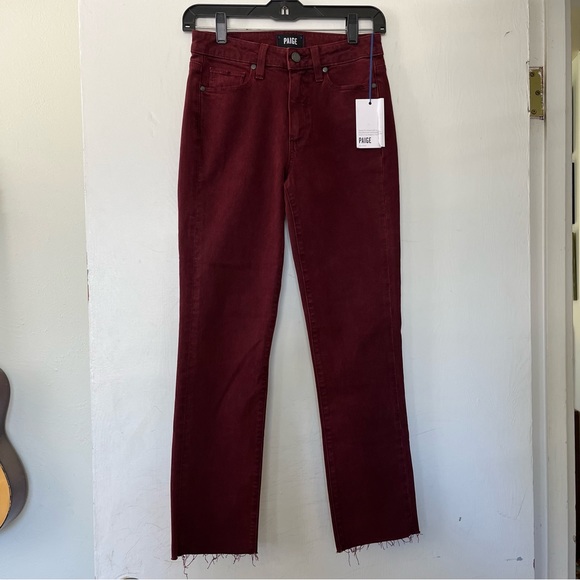 Paige Verdugo Ankle Pants with Raw Hem - New - Picture 3 of 9